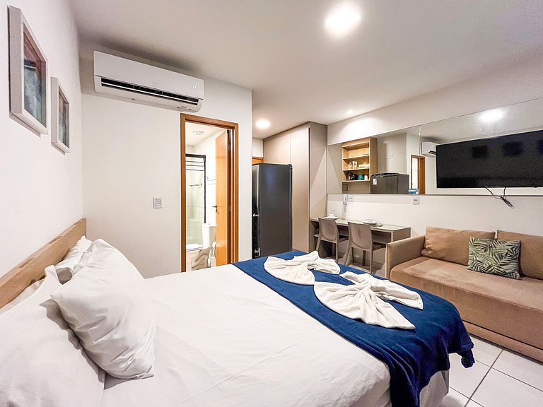 Studio no paraíso a 150m do mar