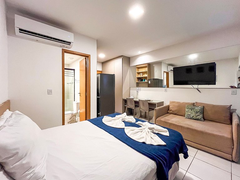 Studio no paraíso a 150m do mar