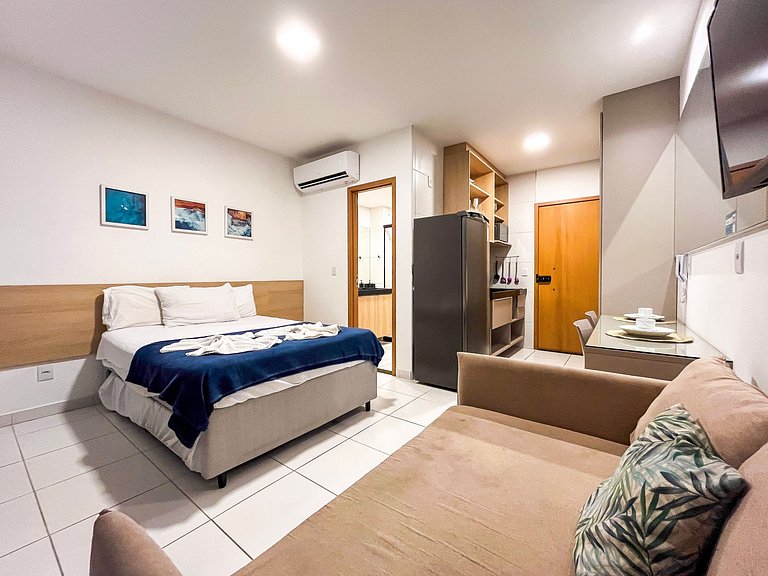 Studio no paraíso a 150m do mar