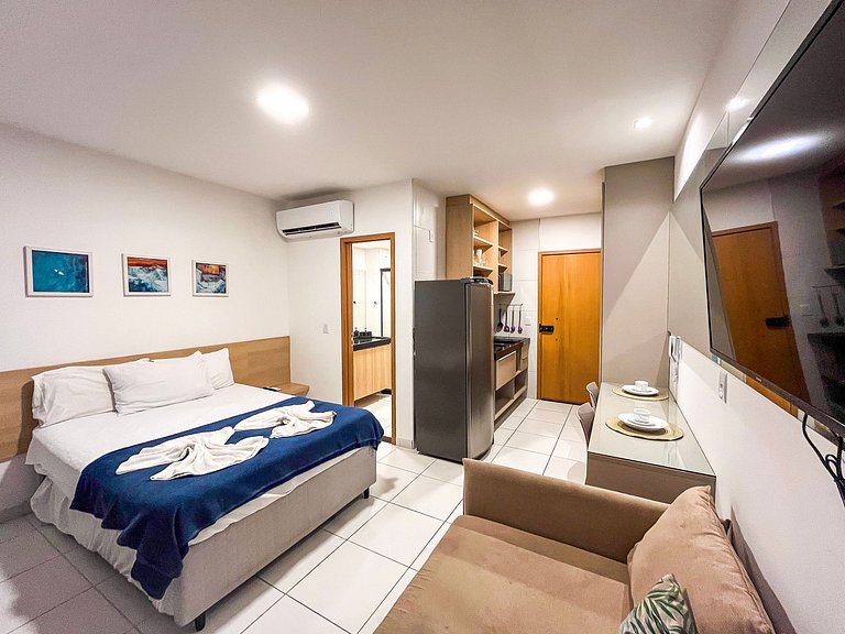 Studio no paraíso a 150m do mar