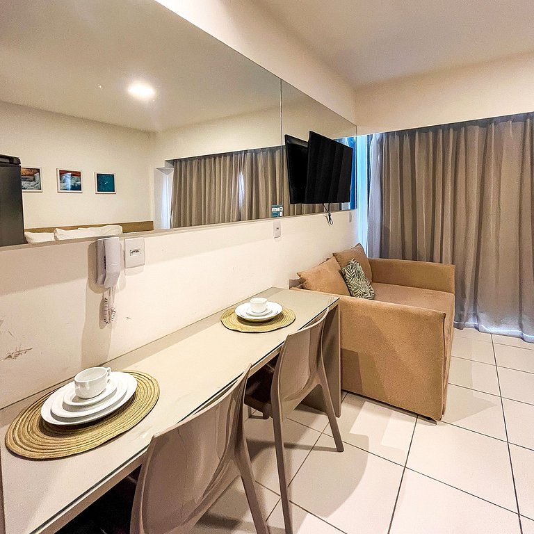 Studio no paraíso a 150m do mar