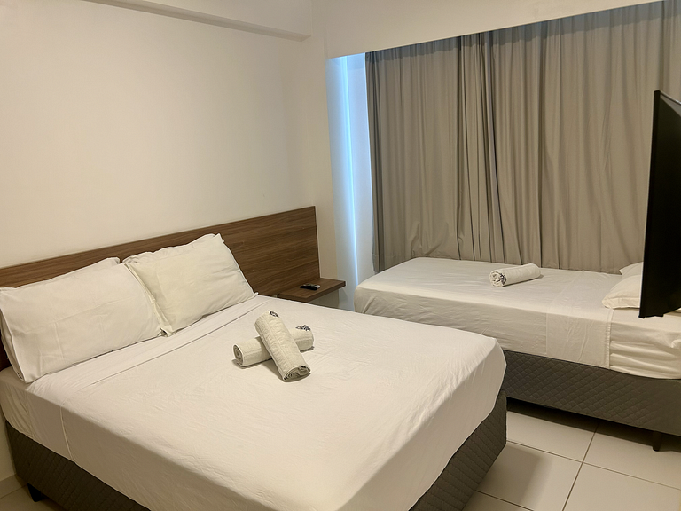 Apê p/ família e amigos no Mana Beach