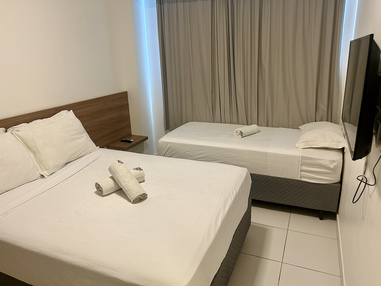 Apê p/ família e amigos no Mana Beach