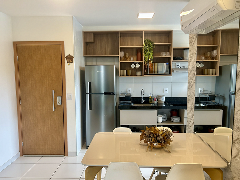 Apê p/ família e amigos no Mana Beach