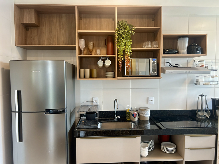 Apê p/ família e amigos no Mana Beach