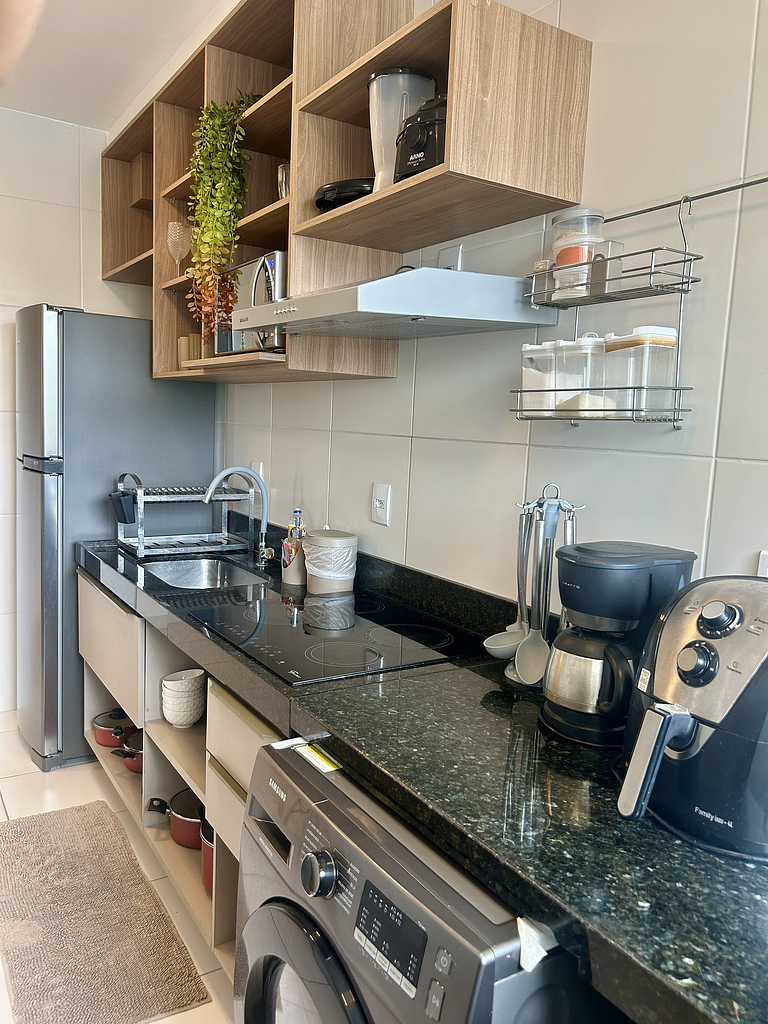 Apê p/ família e amigos no Mana Beach