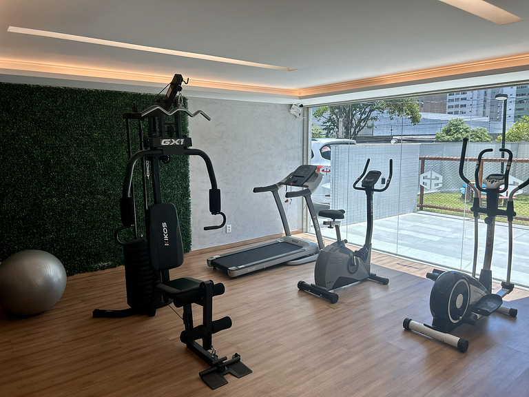 Studio a 200m do mar com infraestrutura completa