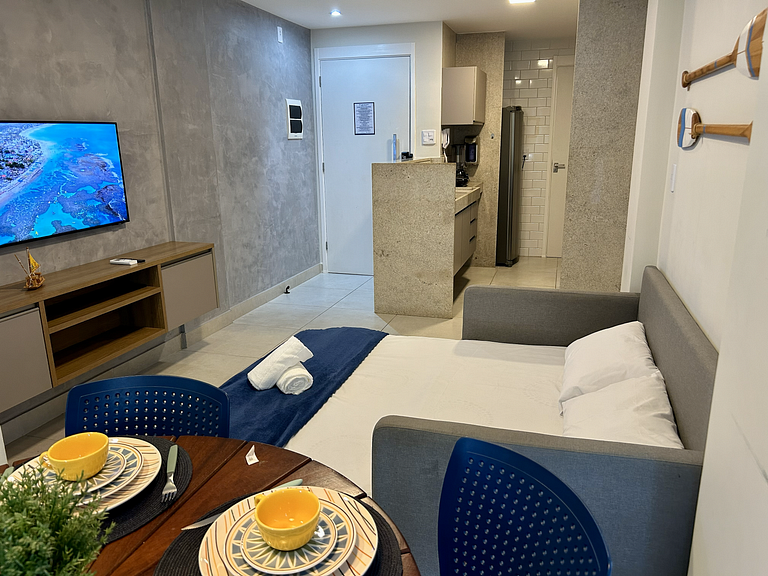 Flat Porto Galinhas 80m das Piscinas naturais