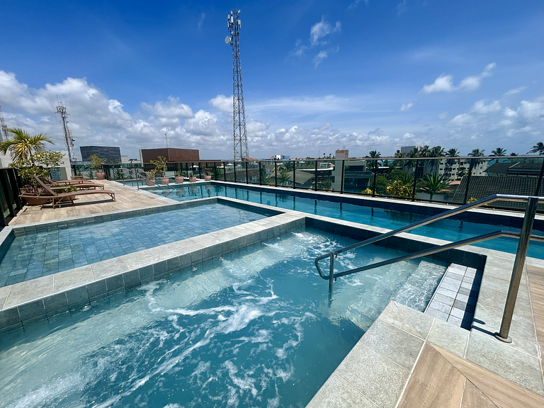 Flat Porto Galinhas 80m das Piscinas naturais
