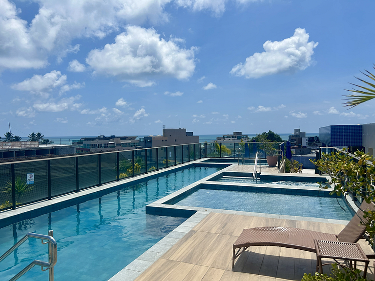 Flat Porto Galinhas 80m das Piscinas naturais