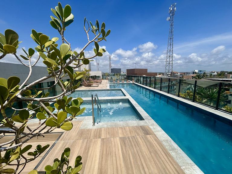 Flat Porto Galinhas 80m das Piscinas naturais