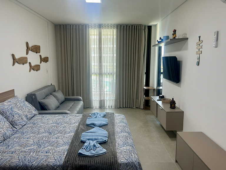 Estúdio de luxo no melhor de Muro Alto