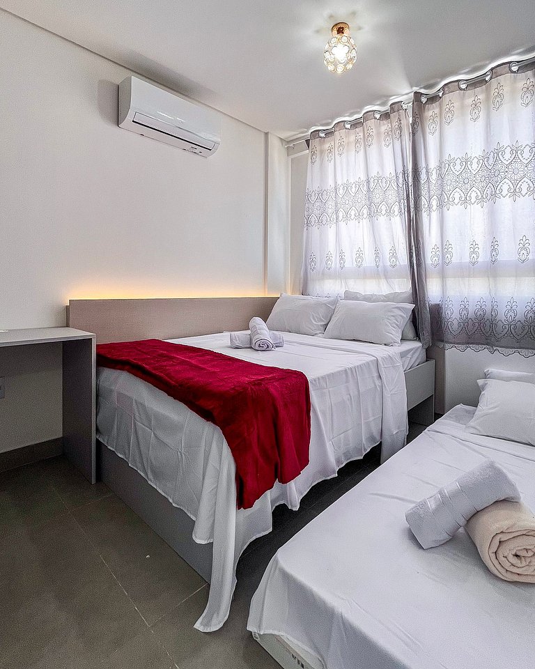 Apê a 100m das piscinas naturais de Porto