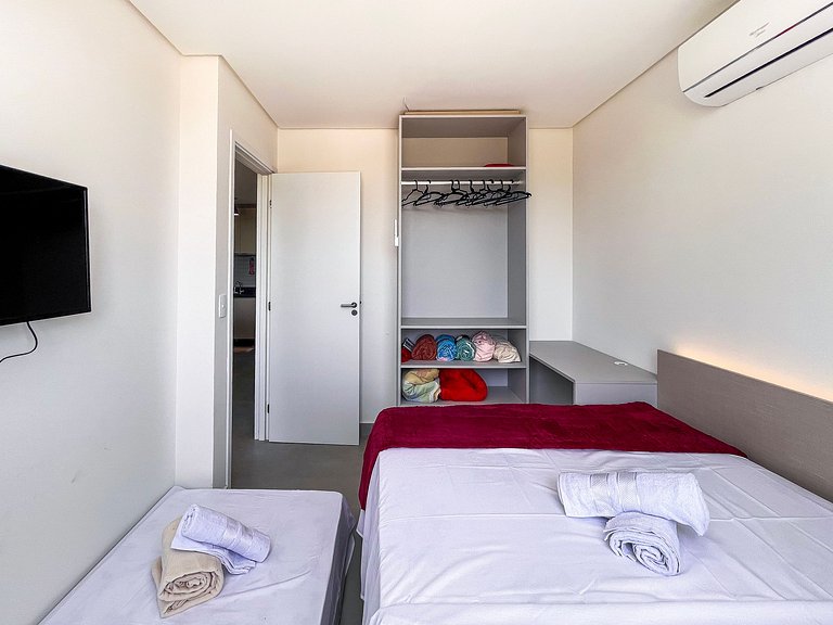 Apê a 100m das piscinas naturais de Porto