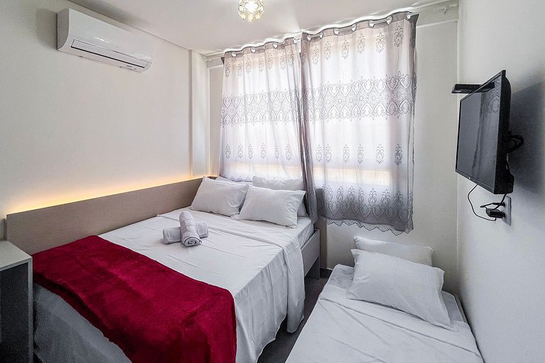 Apê a 100m das piscinas naturais de Porto