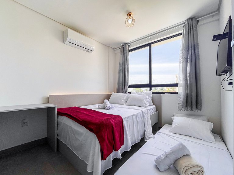 Apê a 100m das piscinas naturais de Porto