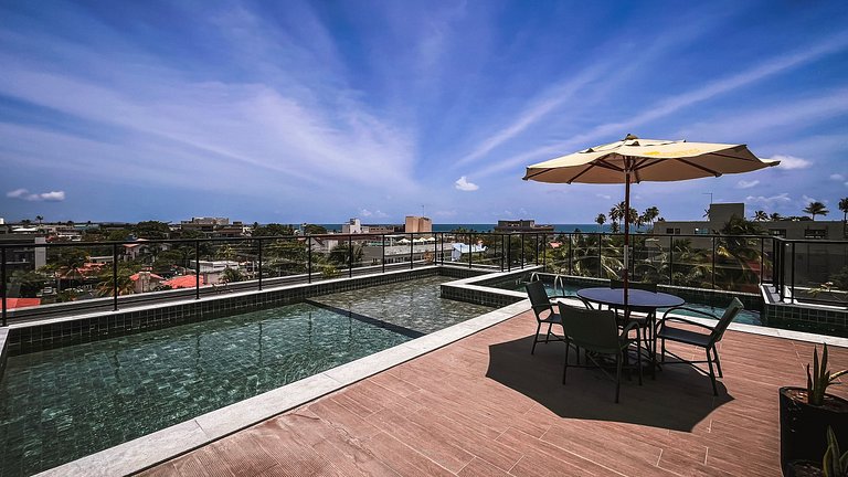 Apê a 100m das piscinas naturais de Porto