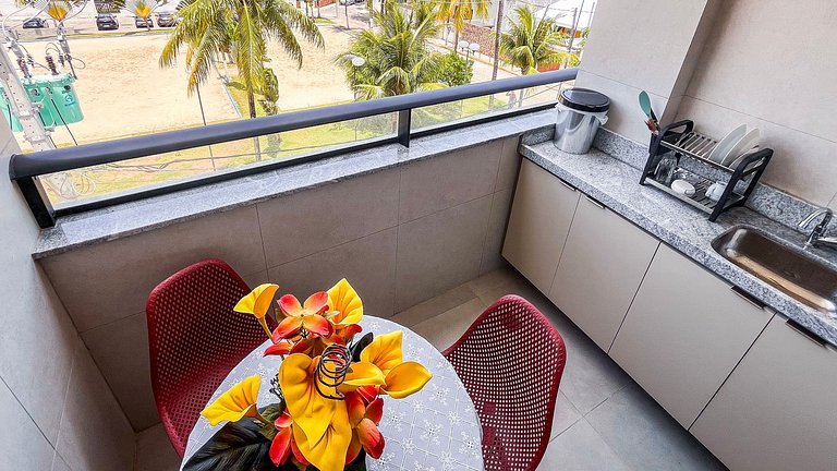 Apê a 100m das piscinas naturais de Porto