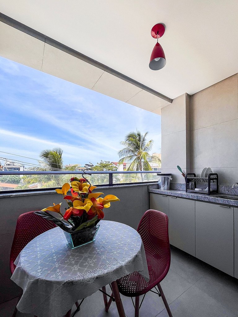 Apê a 100m das piscinas naturais de Porto