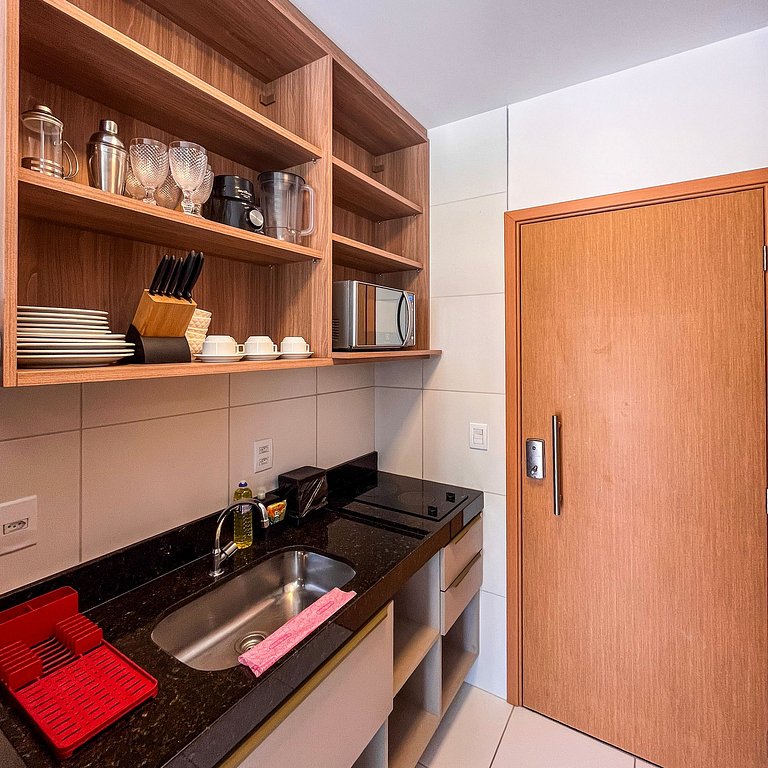 Studio de luxo no melhor da Praia de Muro Alto