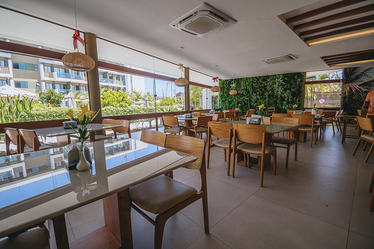 Studio de luxo no melhor da Praia de Muro Alto