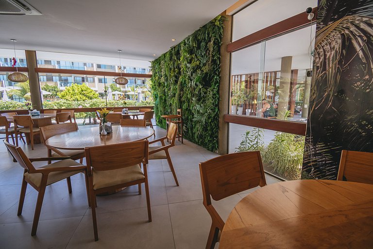 Studio de luxo no melhor da Praia de Muro Alto