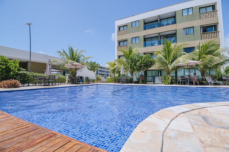 Studio de luxo no melhor da Praia de Muro Alto