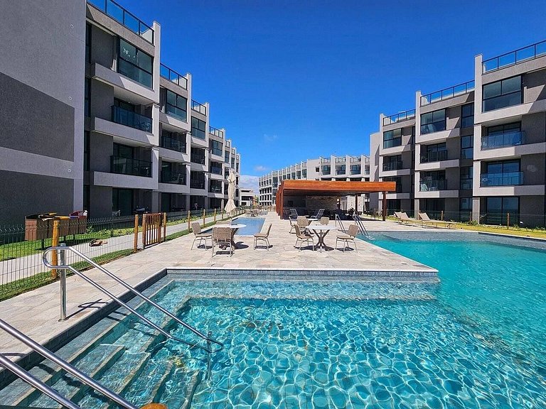 Pé na areia no melhor da Praia dos Carneiros