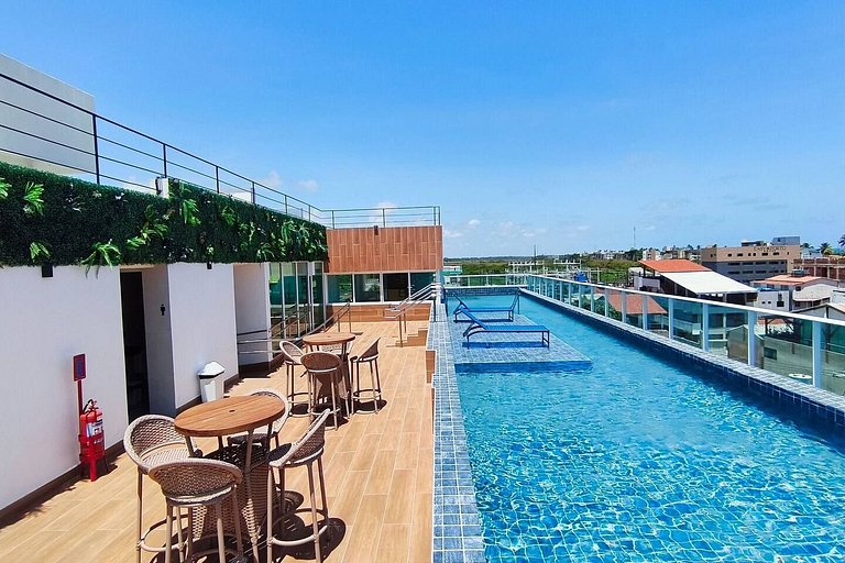 Studio confortável no centro de Porto de Galinhas