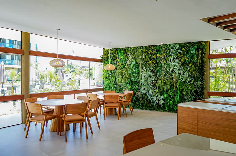 Studio de luxo no melhor da Praia de Muro Alto