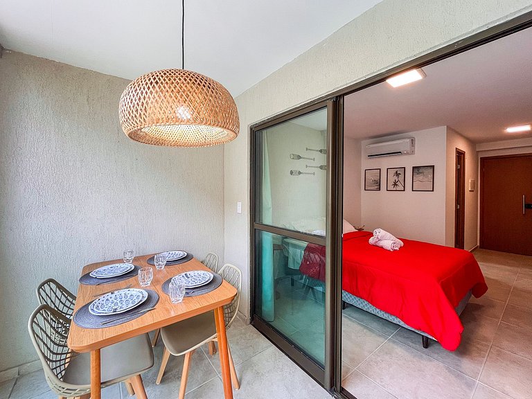 Studio aconchegante no melhor de Carneiros