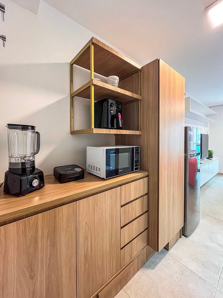 Studio aconchegante no melhor de Carneiros