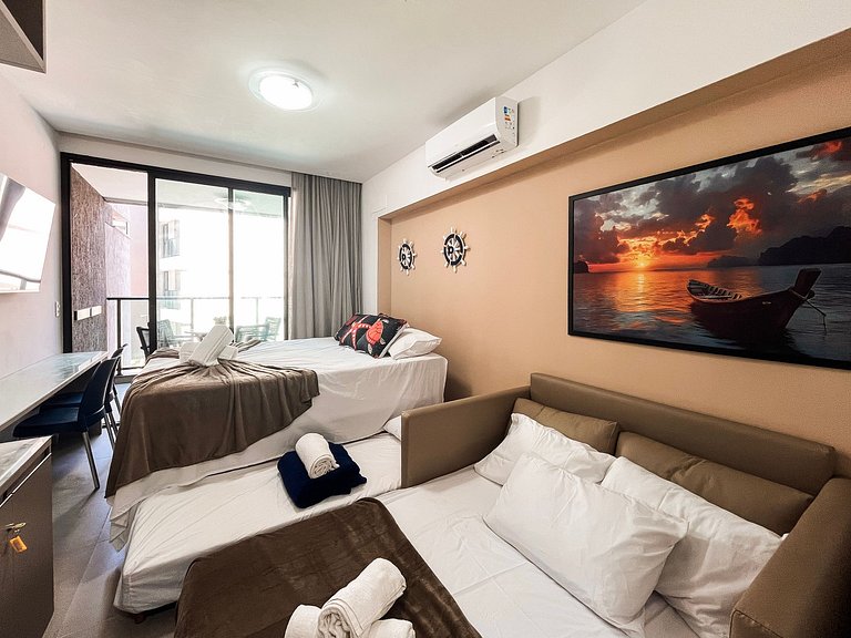 Pé na areia no melhor da Praia dos Carneiros