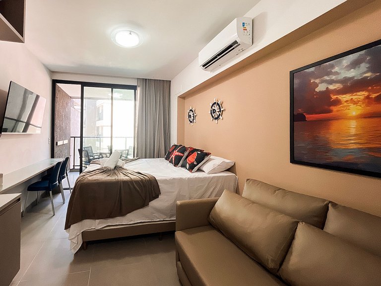 Pé na areia no melhor da Praia dos Carneiros