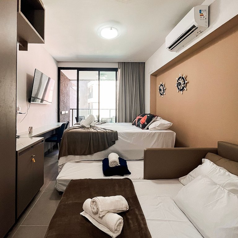 Pé na areia no melhor da Praia dos Carneiros