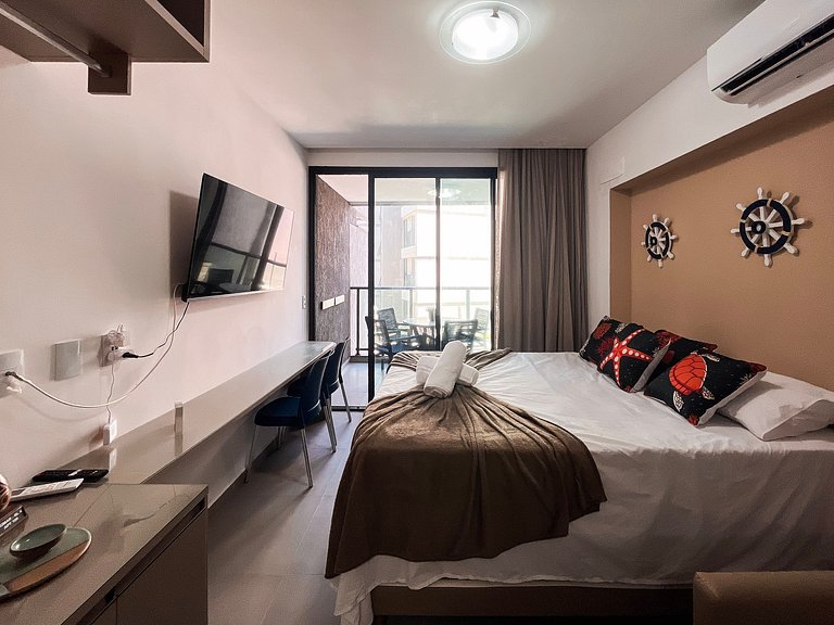 Pé na areia no melhor da Praia dos Carneiros