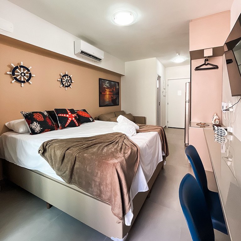 Pé na areia no melhor da Praia dos Carneiros