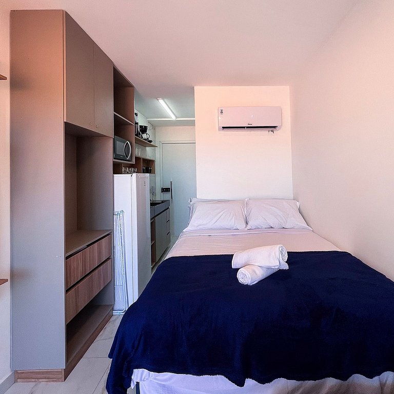 Studio confortável no centro de Porto de Galinhas