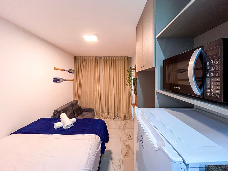 Studio confortável no centro de Porto de Galinhas