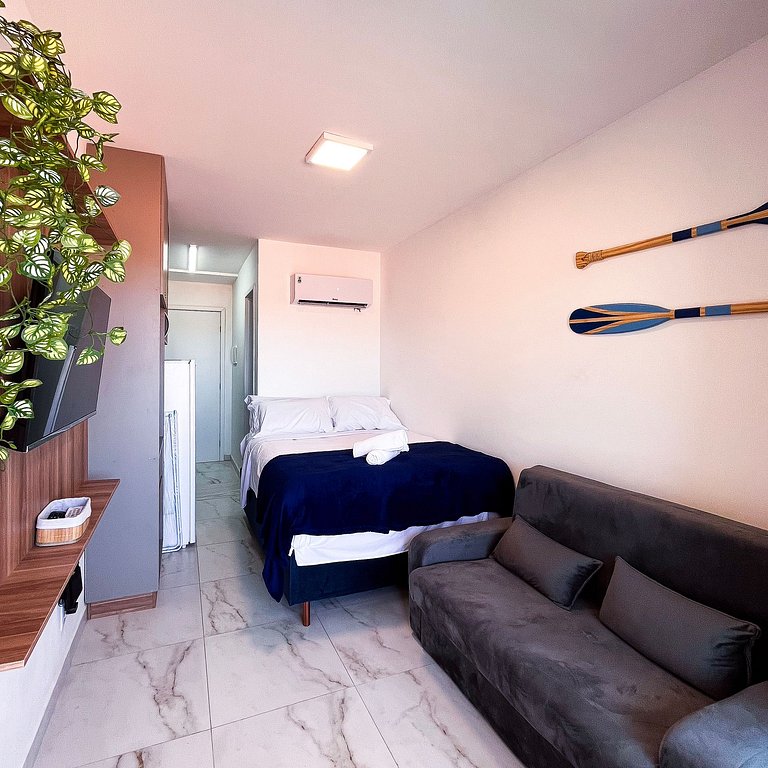 Studio confortável no centro de Porto de Galinhas