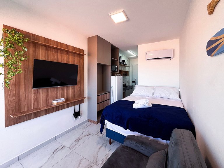 Studio confortável no centro de Porto de Galinhas