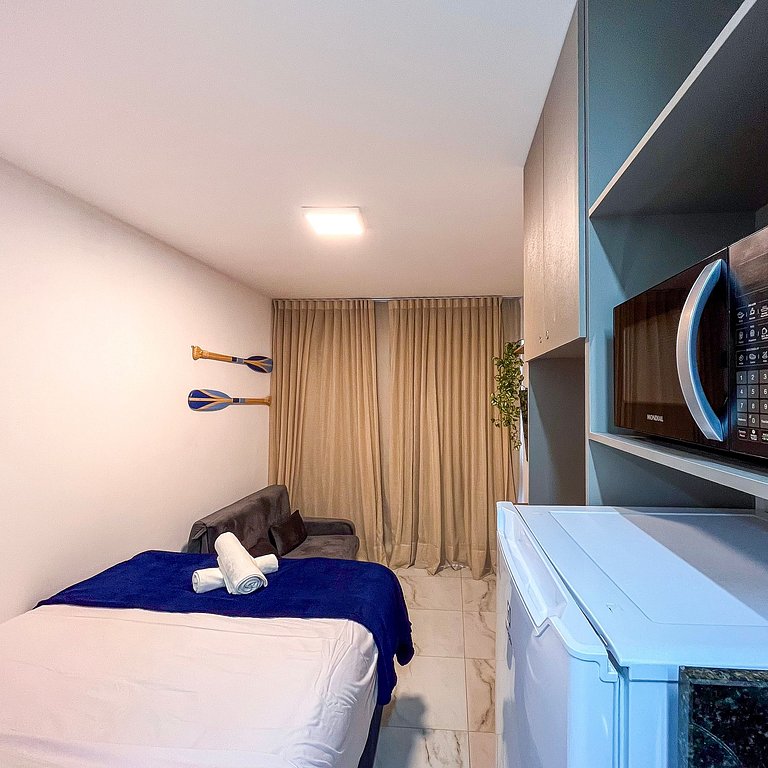 Studio confortável no centro de Porto de Galinhas