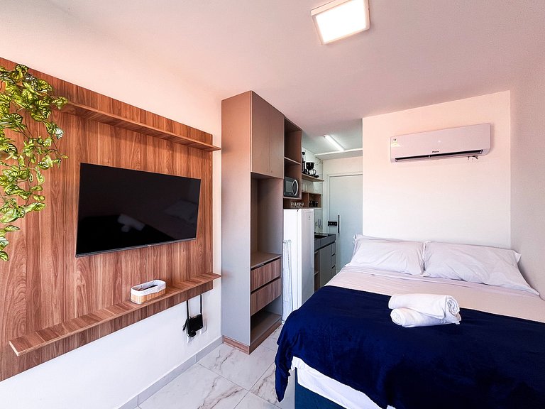 Studio confortável no centro de Porto de Galinhas