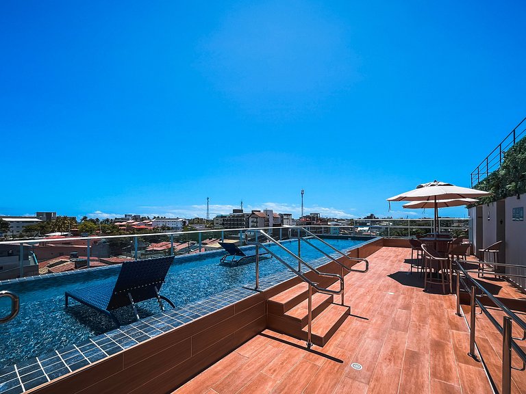 Studio confortável no centro de Porto de Galinhas