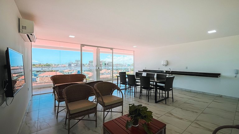 Studio confortável no centro de Porto de Galinhas