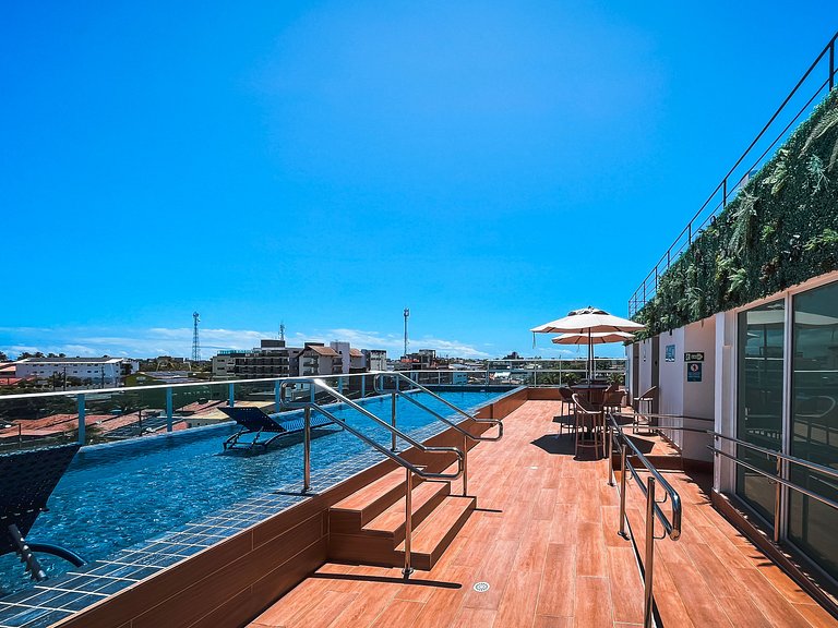 Studio confortável no centro de Porto de Galinhas