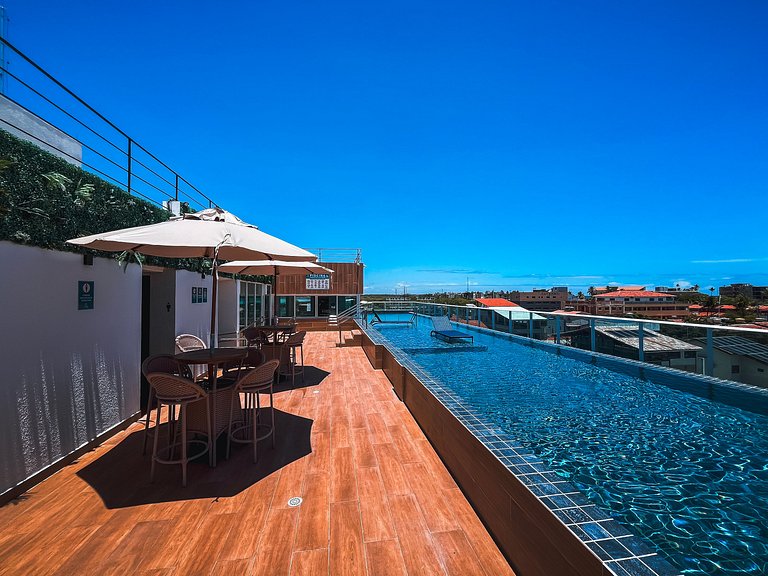 Studio confortável no centro de Porto de Galinhas