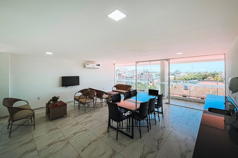 Studio confortável no centro de Porto de Galinhas