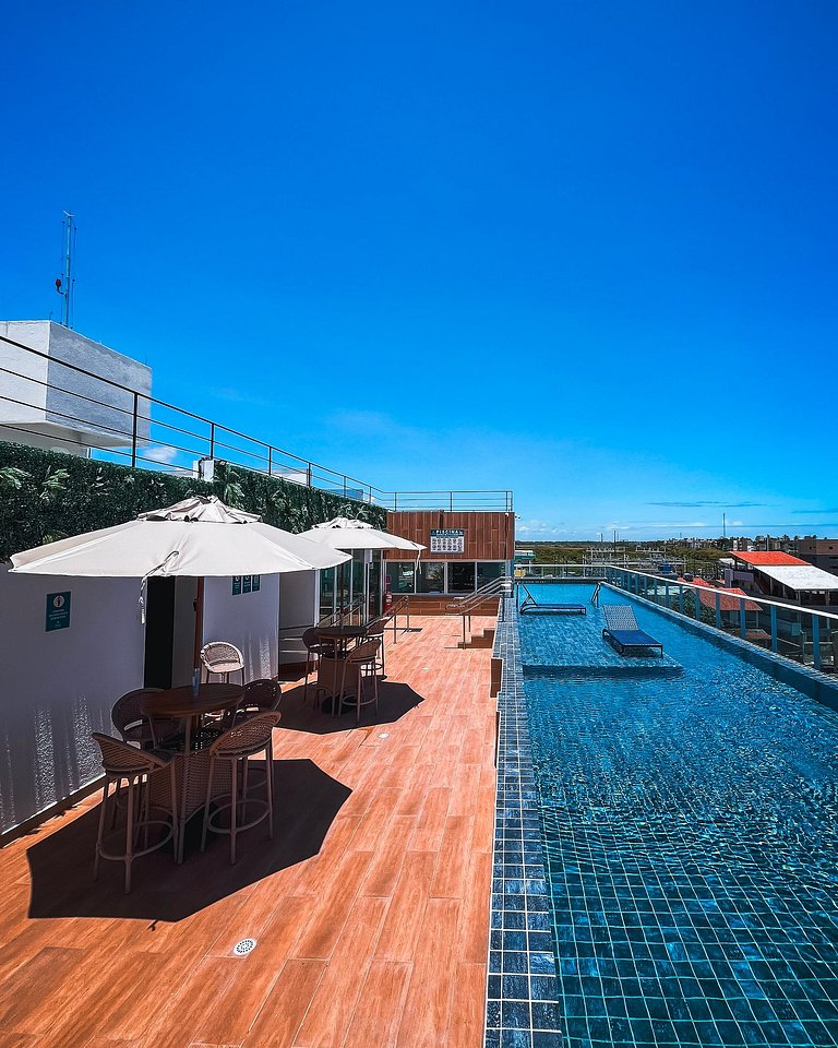 Studio confortável no centro de Porto de Galinhas