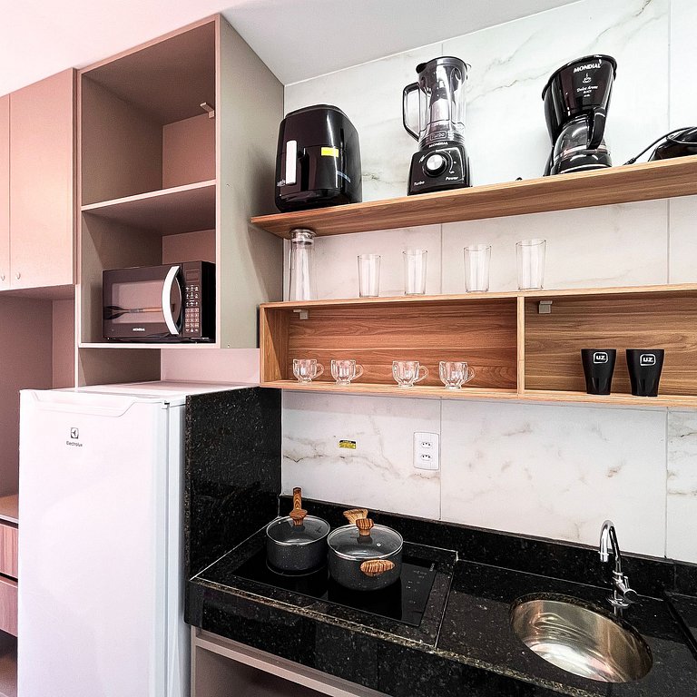 Studio confortável no centro de Porto de Galinhas